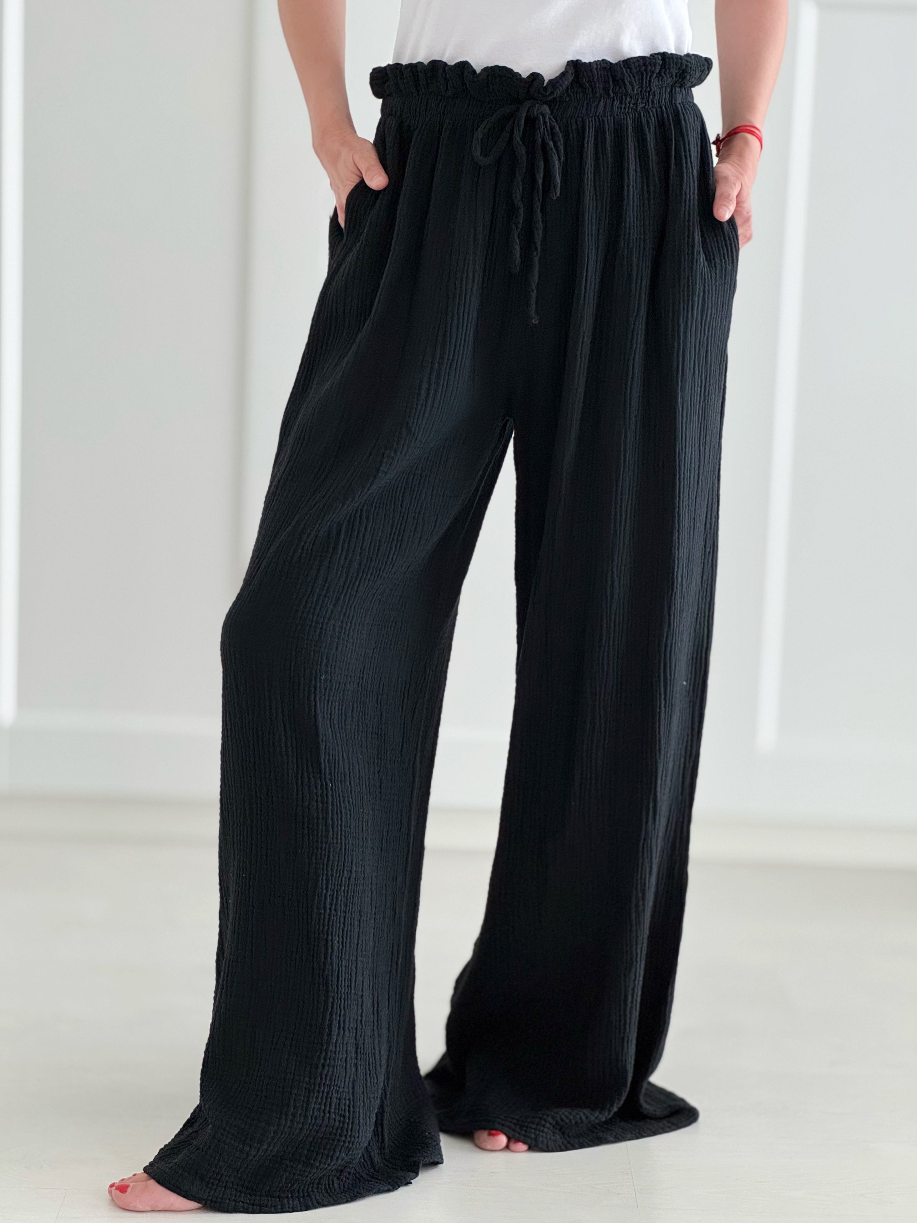 Musselin Hose, Classic, 6 Farben