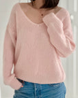 Pullover, Mohair, 4 Farben