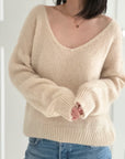 Pullover, Mohair, 4 Farben