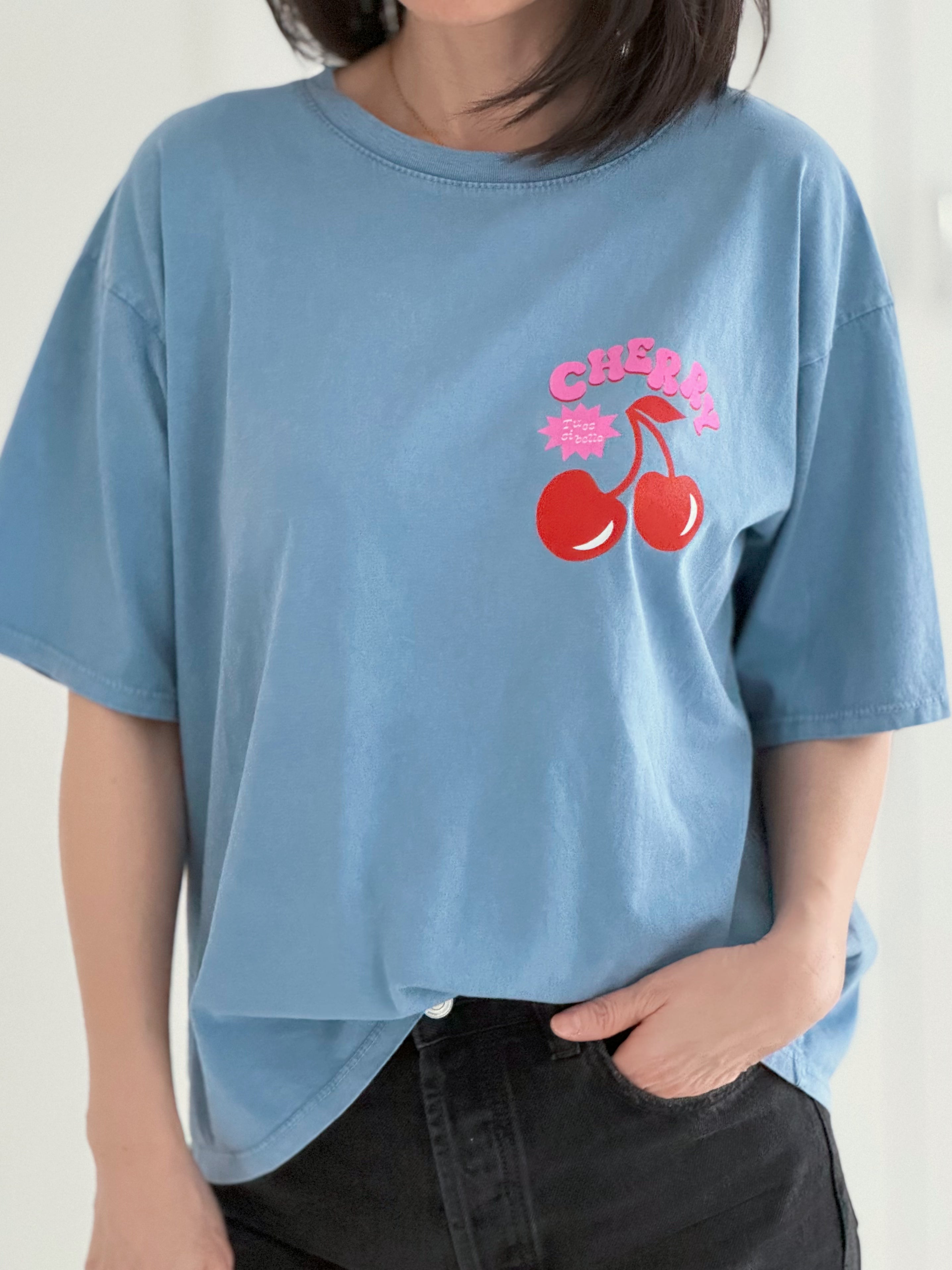 T-Shirt, Cherry, 4 Farben