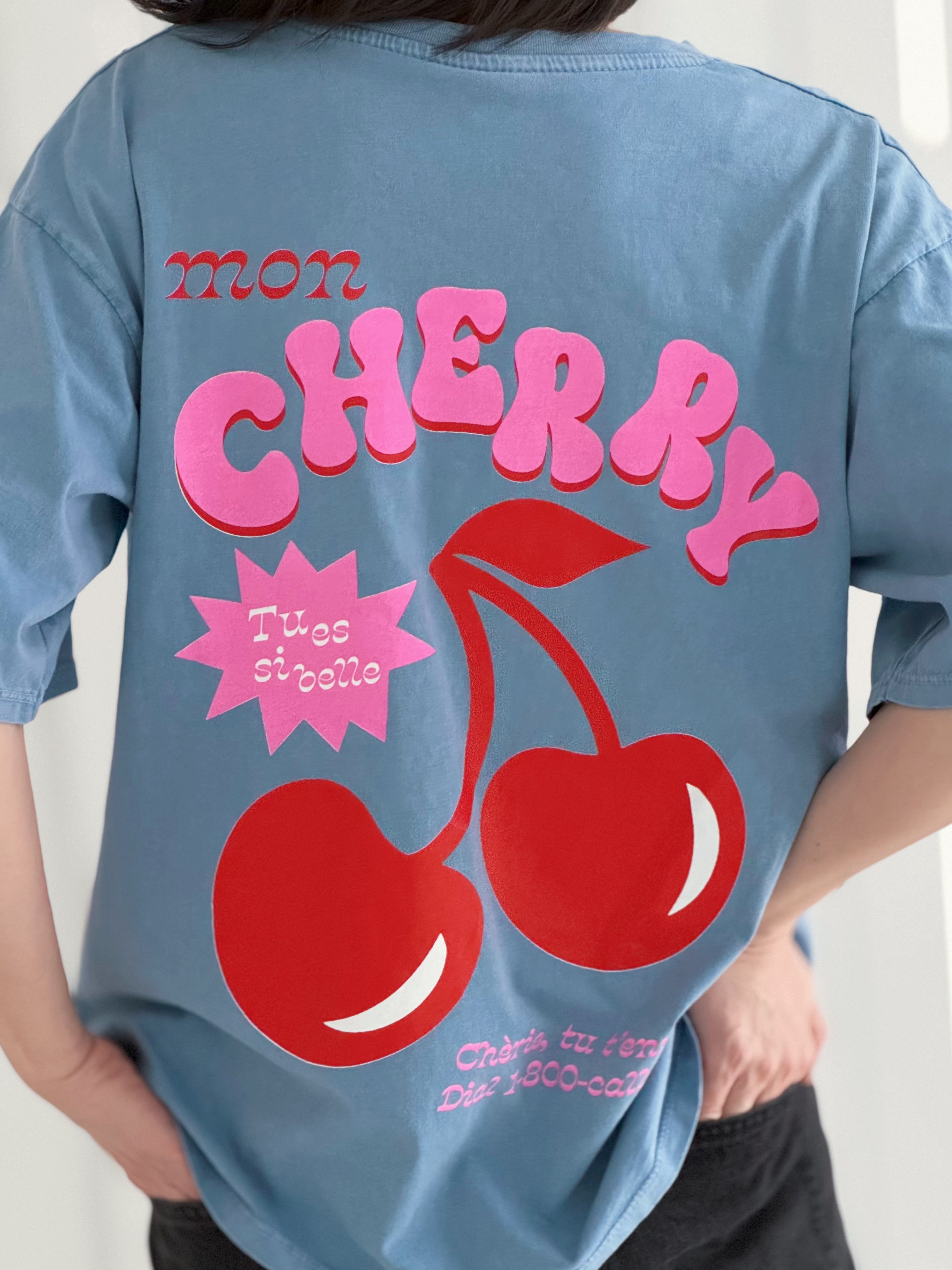 T-Shirt, Cherry, 4 Farben