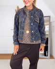 Truckerjacke, Ruatenmuster