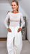 Cashmere Longsleeves, Beige