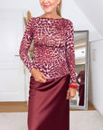 Cashmere Longsleeves, Leo, Fuchsie