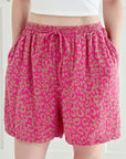 Musselin Shorts, bunte Leo, 3 Farben