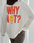 Sweatshirt, Why Not Smiley, 3 Farben