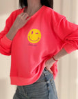 Sweatshirt, Why Not Smiley, 3 Farben