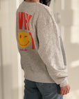 Sweatshirt, Why Not Smiley, 3 Farben