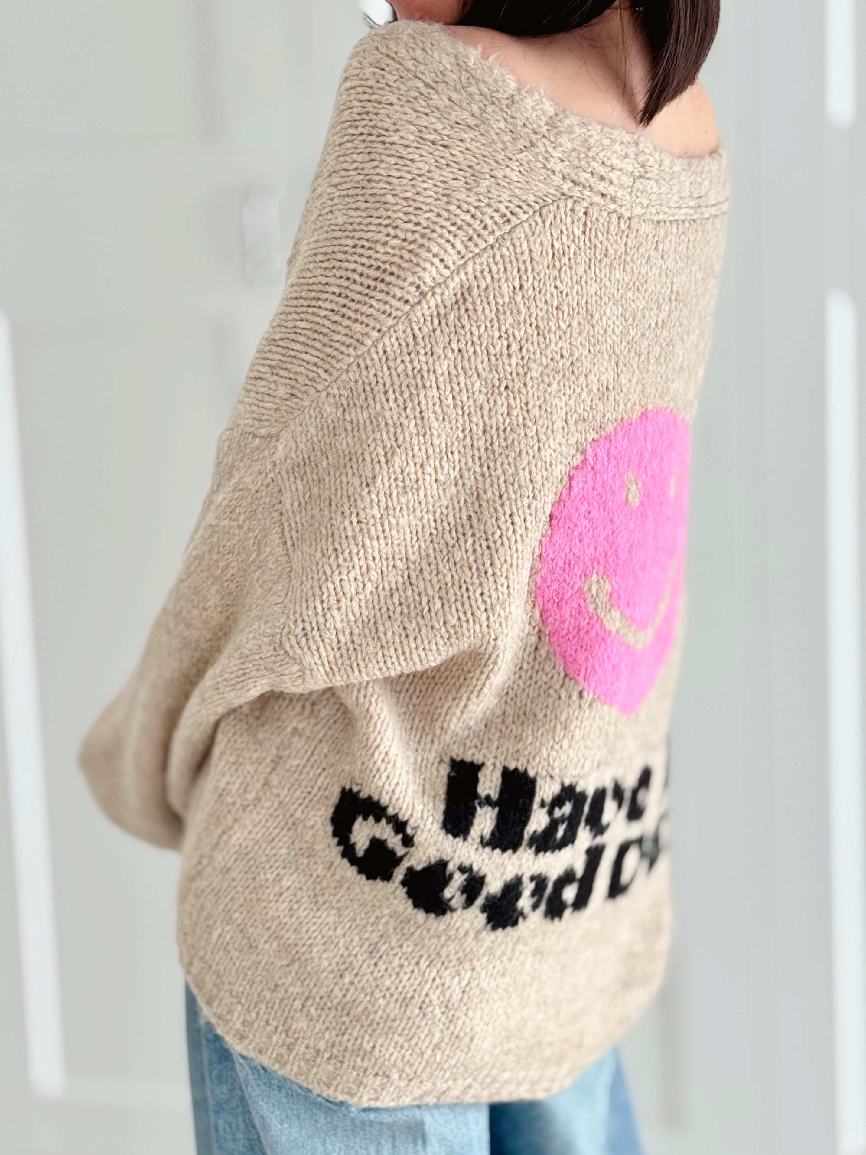 Strickjacke, Have a Good Day, Flauschi, 4 Farben