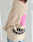 Strickjacke, Have a Good Day, Flauschi, 4 Farben
