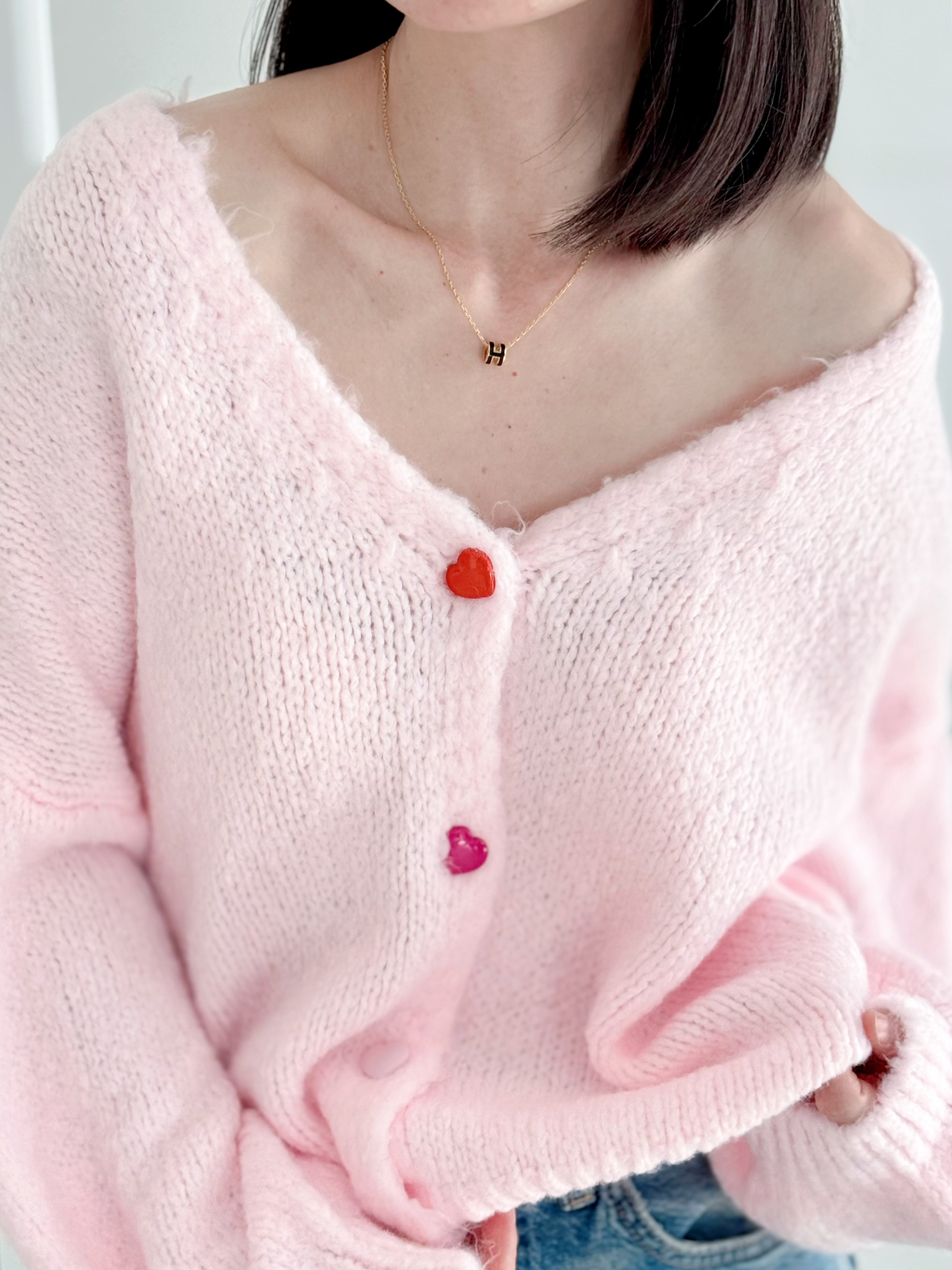 Strickjacke, Peace&amp;Love, Flauschi, 4 Farben