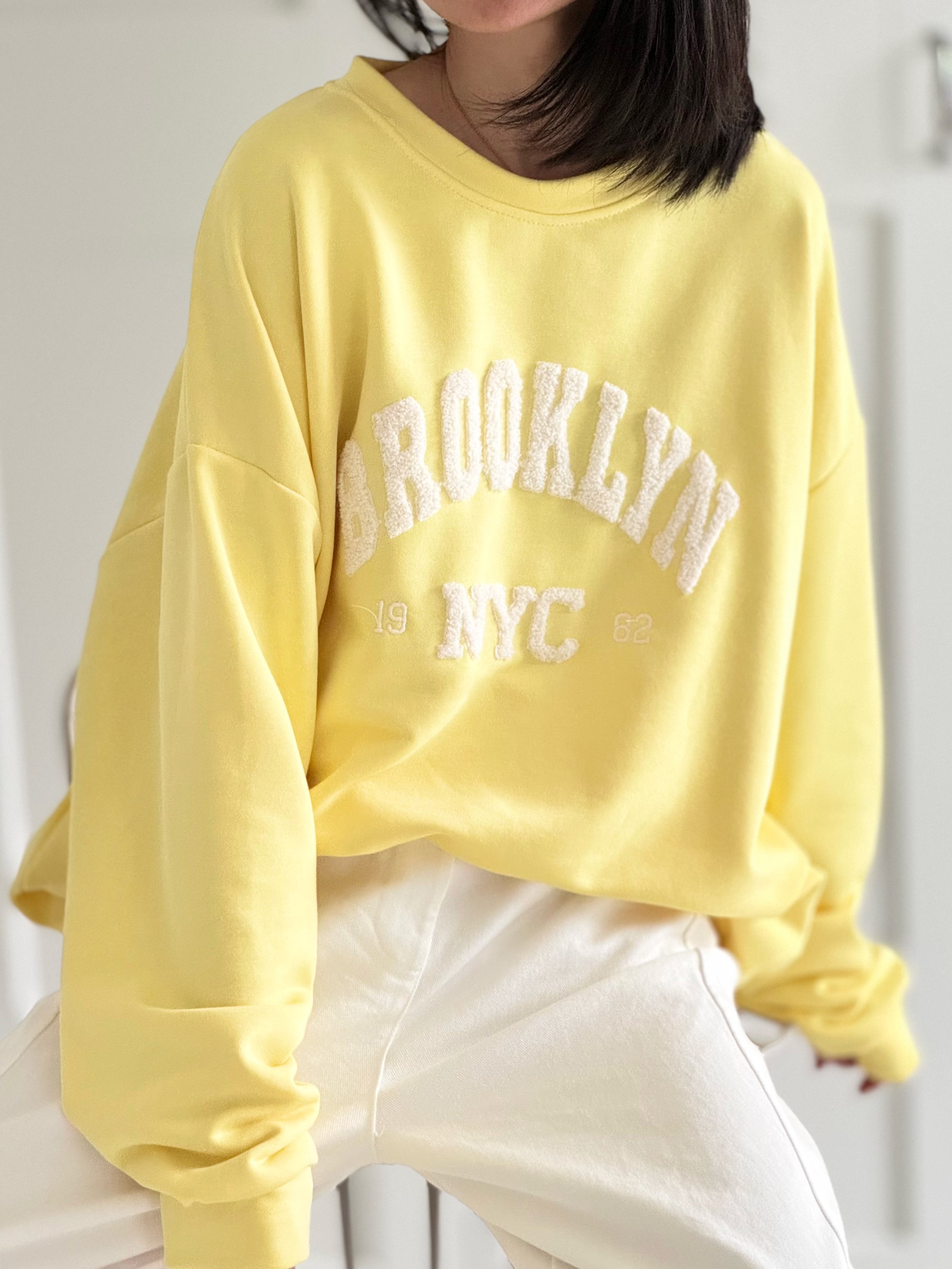 Sweatshirt, Brooklyn, 6 Farben