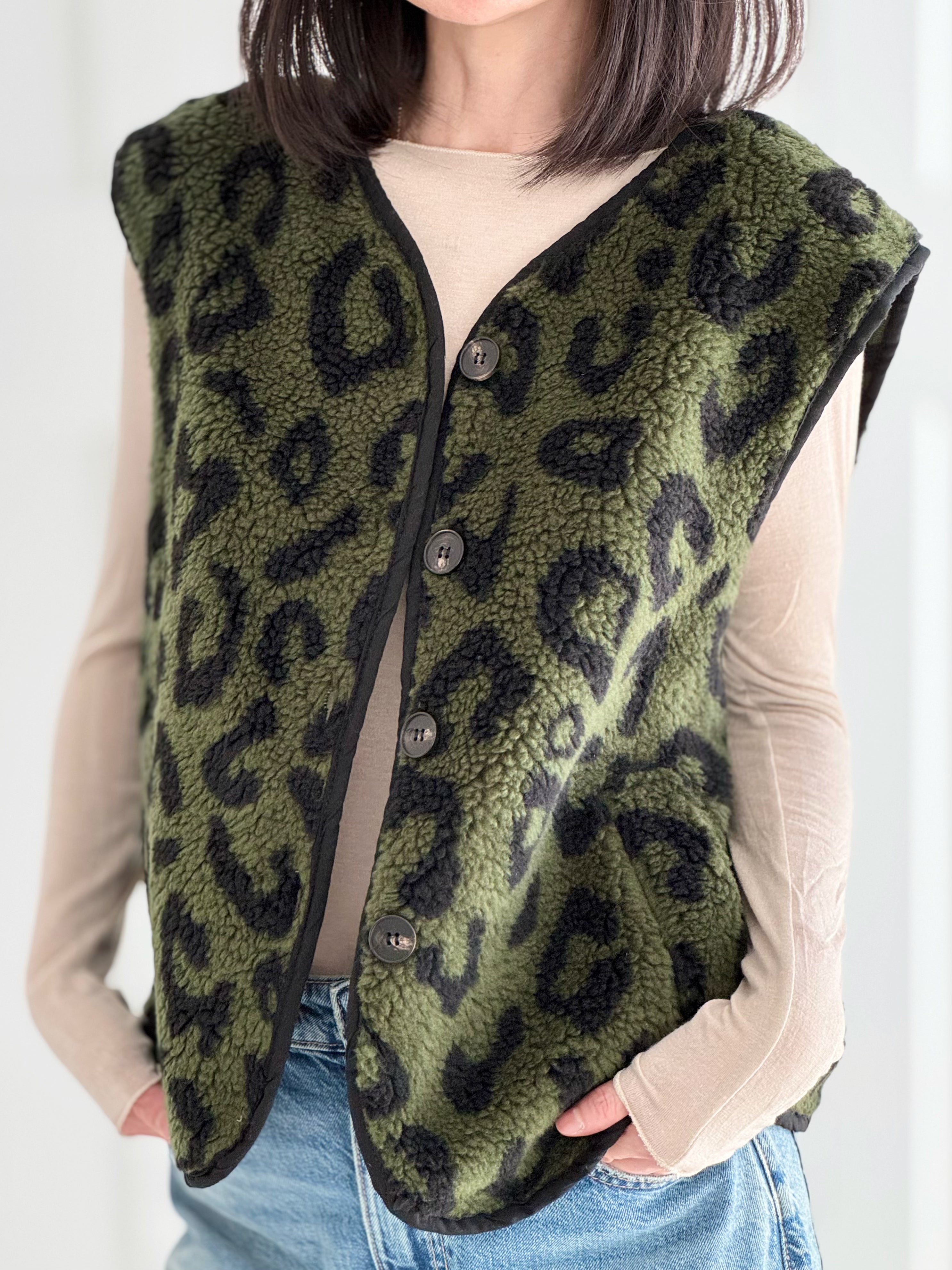 Teddyweste, Leo, 6 Farben