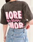 T-Shirt, More Amor, 4 Farben