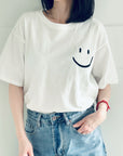 T-Shirt, Smile, 4 Farben