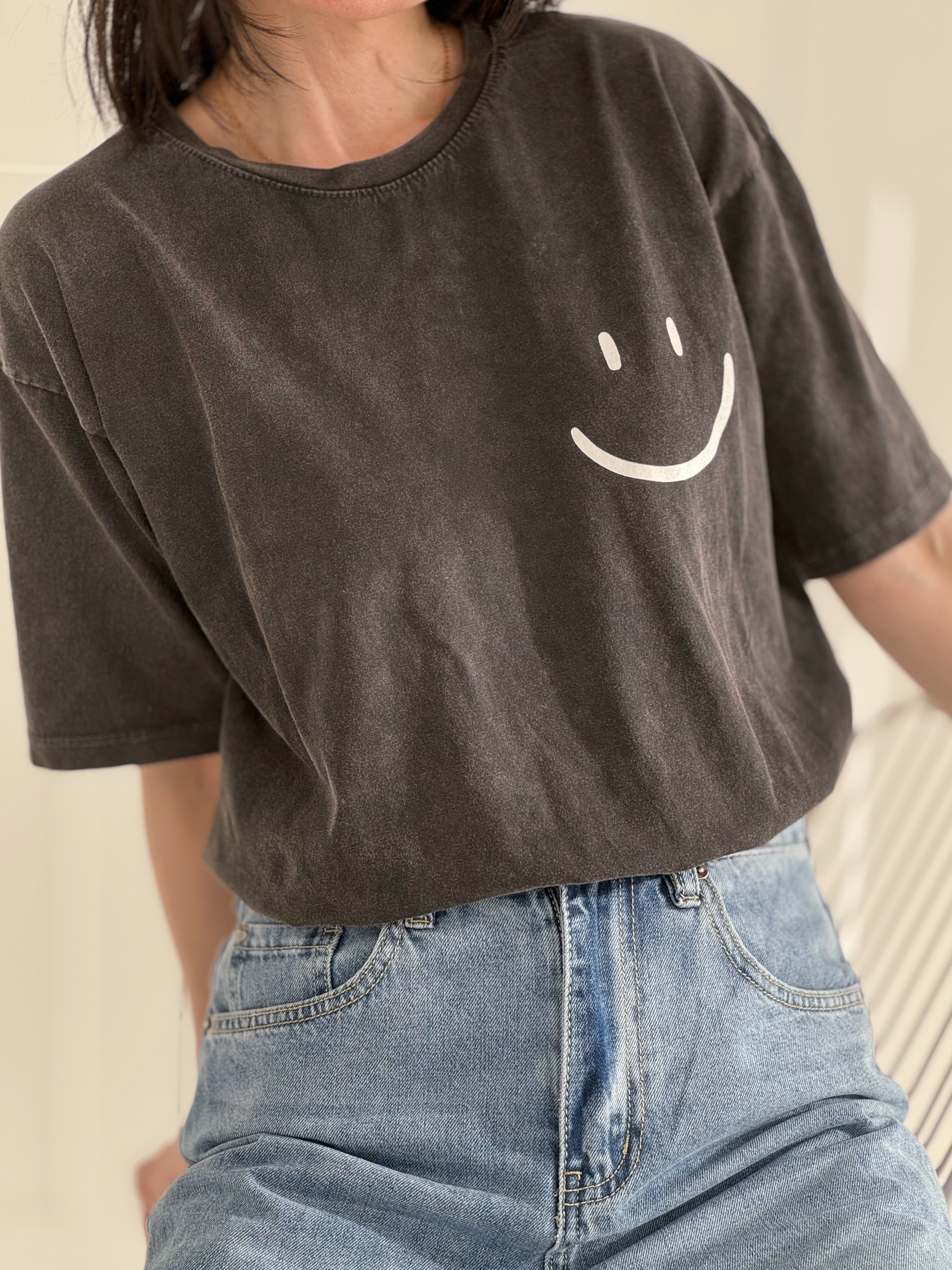 T-Shirt, Smile, 4 Farben