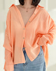 Musselin Bluse, latest Design, 4 Farben