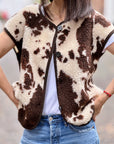 Teddyweste, Fleckchen, 2 Farben