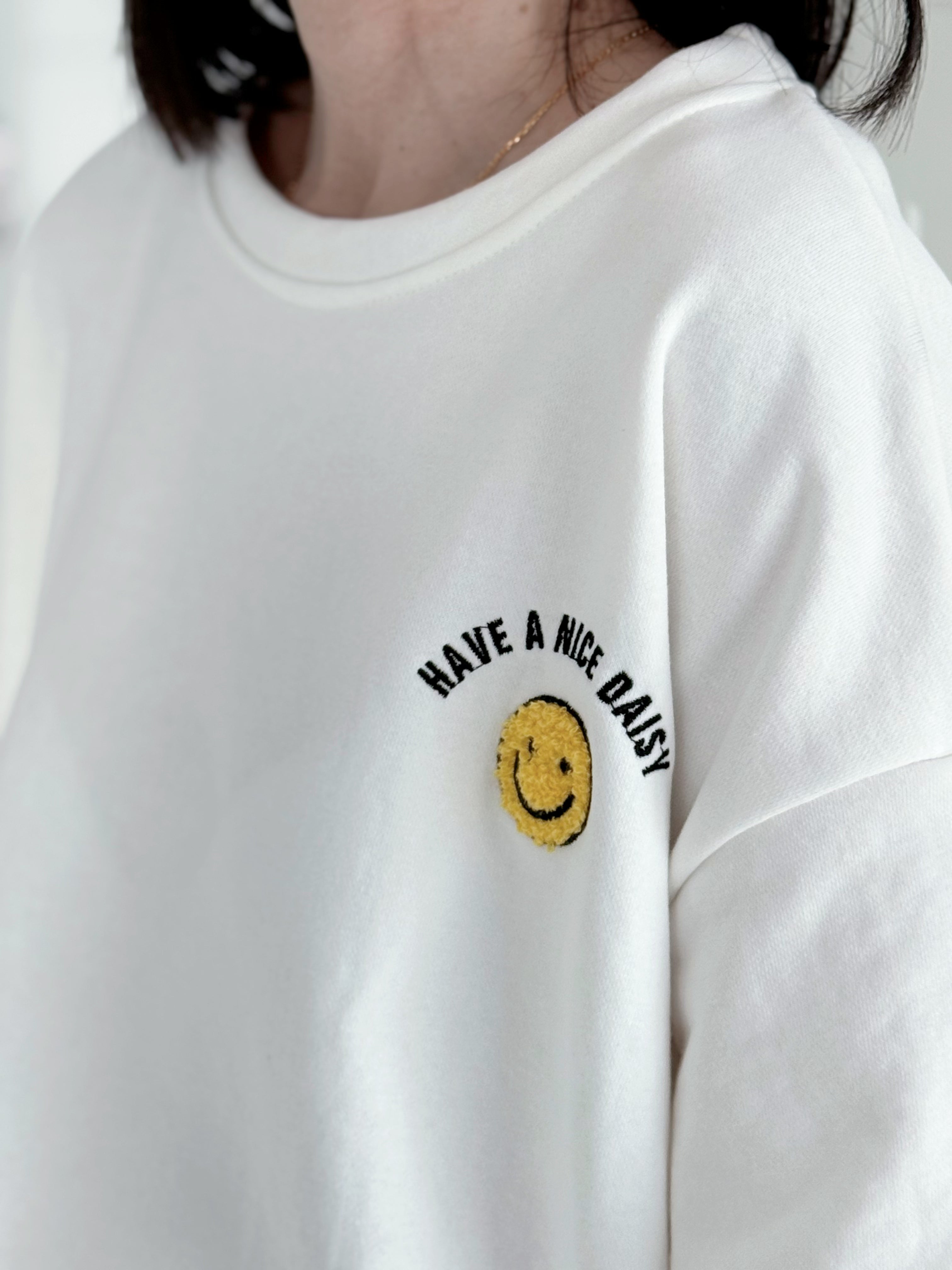Sweatshirt-T-Shirt, Have a Nice Daisy, 6 Farben
