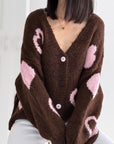 Strickjacke, Sweetheart, Flauschi, 4 Farben