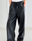 Kunstlederhose