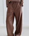 Kunstlederhose