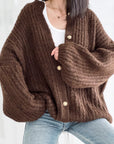 Strickjacke, Cozy-Knit, Oversize, 5 Farben