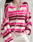Strickjacke, Dress for Yourself, Flauschi, 6 Farben
