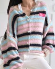 Strickjacke, Dress for Yourself, Flauschi, 6 Farben
