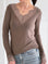 Cashmere Longsleeves, Lace, Taupe