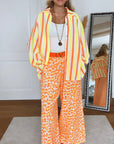 Musselin Hose, Leo '25, Neon-Orange