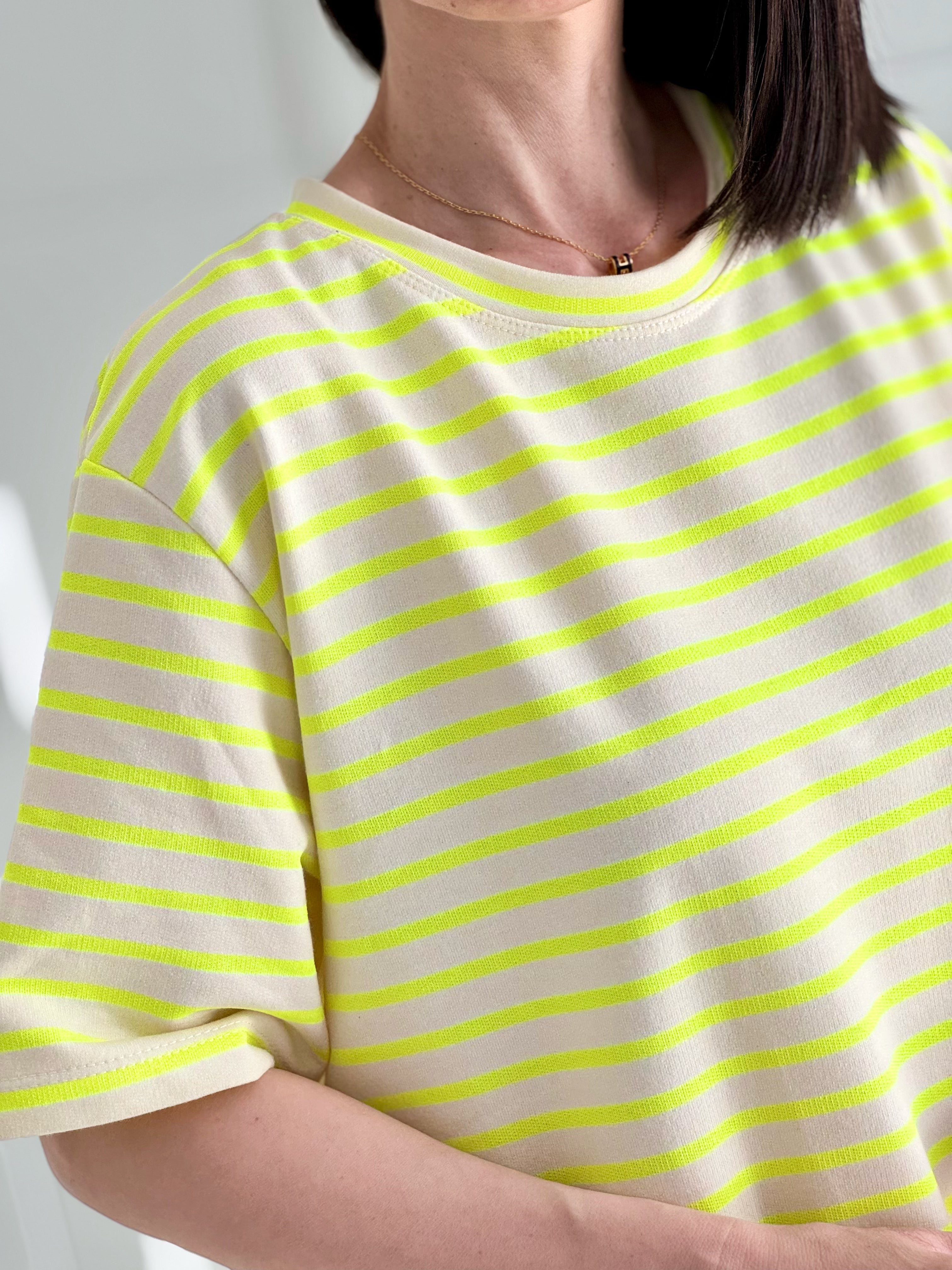 Sweatkleid, Streifen, 3 Farben
