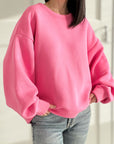 Sweatshirt, 3D-LEMARAIS, Oversize, 3 Farben