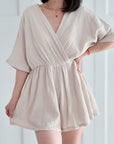 Musselin Jumpsuit, 4 Farben