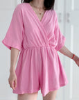 Musselin Jumpsuit, 4 Farben