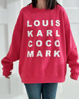 Sweatshirt, Namen