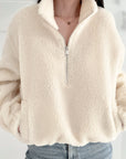 Teddy-Sweatshirt, 2 Farben