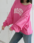 Sweatshirt, Boston, Regular-Size