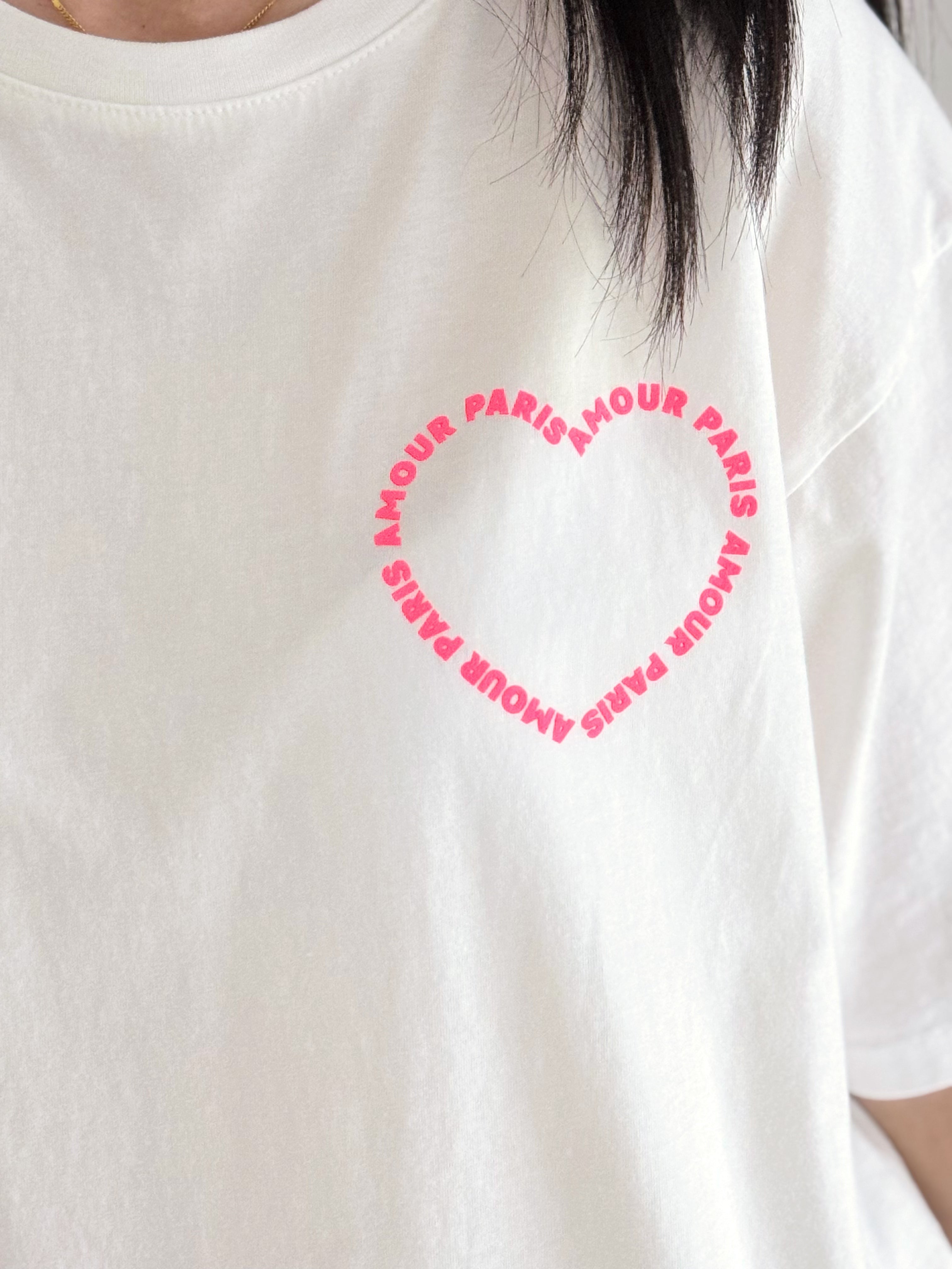 T-Shirt, Amour Paris, 2 Farben