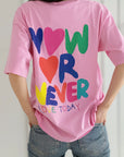 T-Shirt, Now or Never, 2 Farben