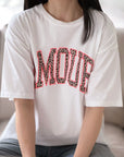 T-Shirt, Leo Amour, 2 Farben