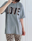 T-Shirt, Leo-LOVE (halb), 4 Farben