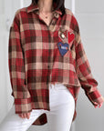 Karobluse mit Herz-Deko