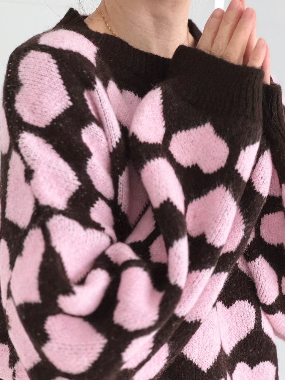 Pullover, Herzen, 6 Farben