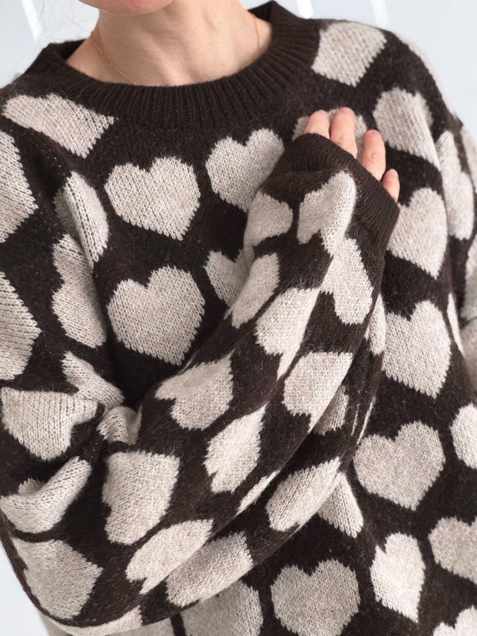 Pullover, Herzen, 6 Farben