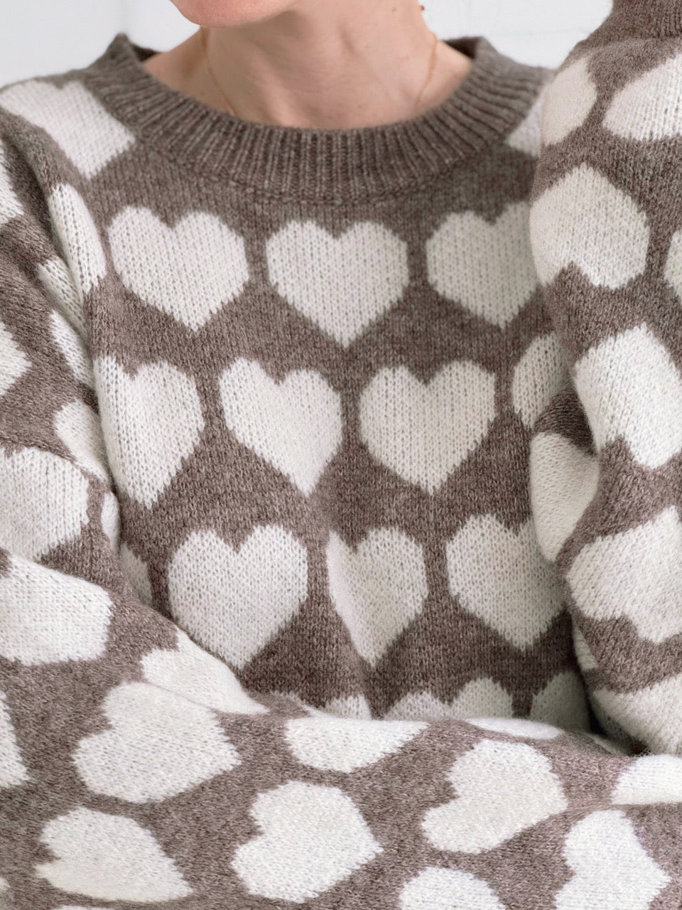 Pullover, Herzen, 6 Farben