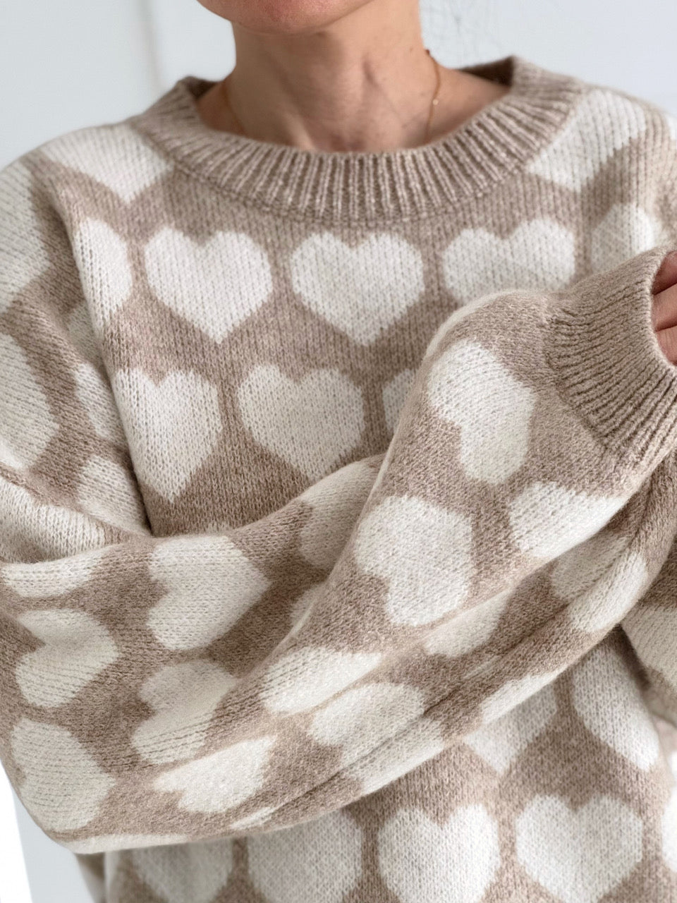 Pullover, Herzen, 6 Farben