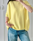 Strickpullover, Rundhalsausschnitt, 3/4, Ärmel, 4 Farben