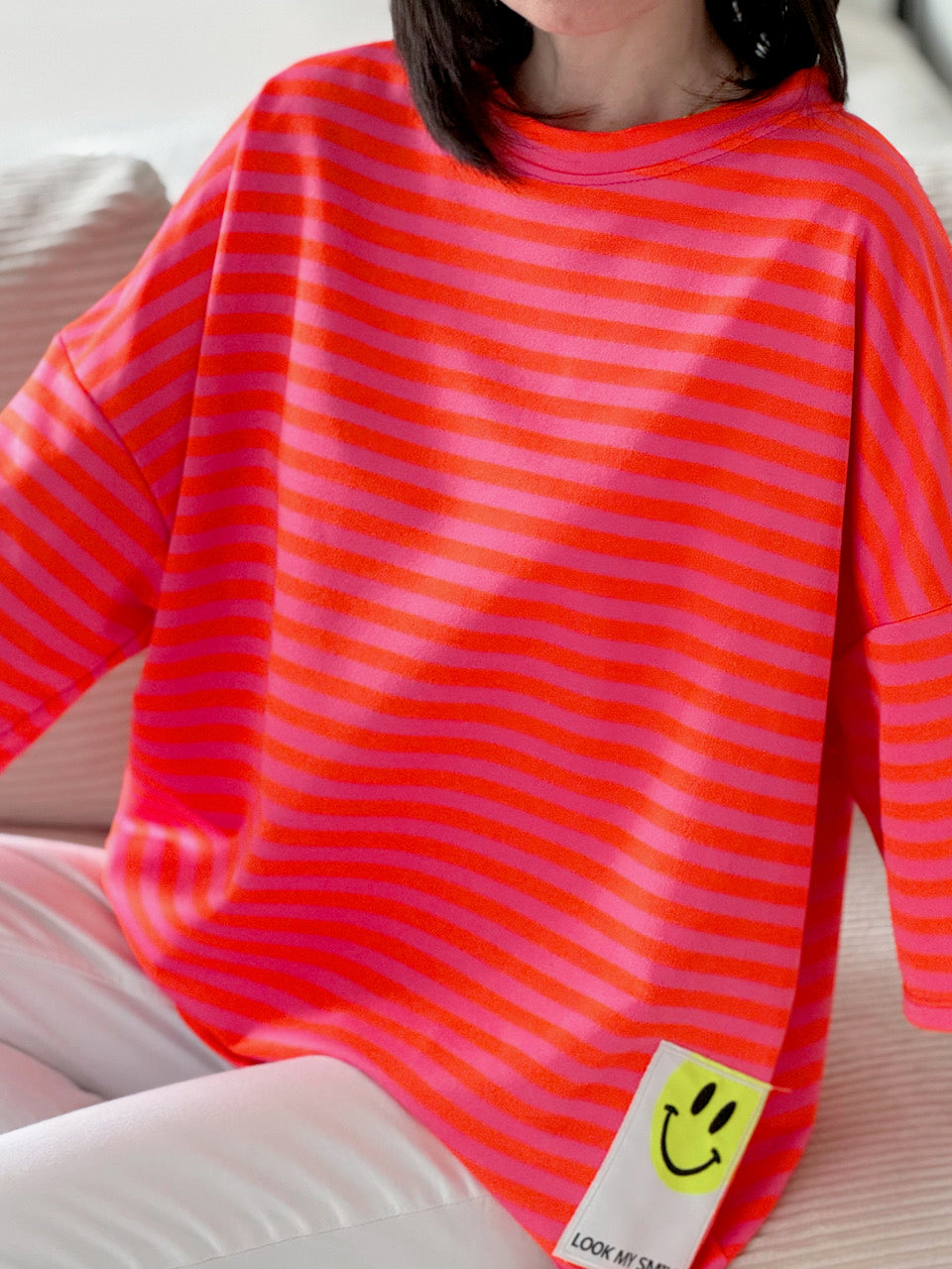 Sweatshirt, Look My Smile, 3 Farben