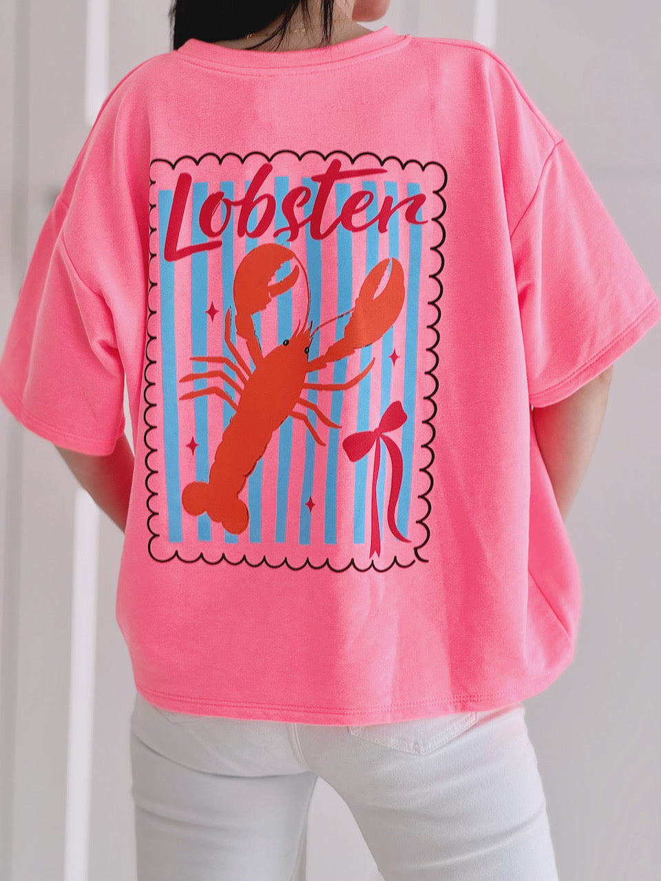 Sweat-T-Shirt, Lobster, 2 Farben
